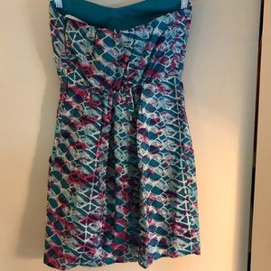 Diane von furstenberg mini silk dress